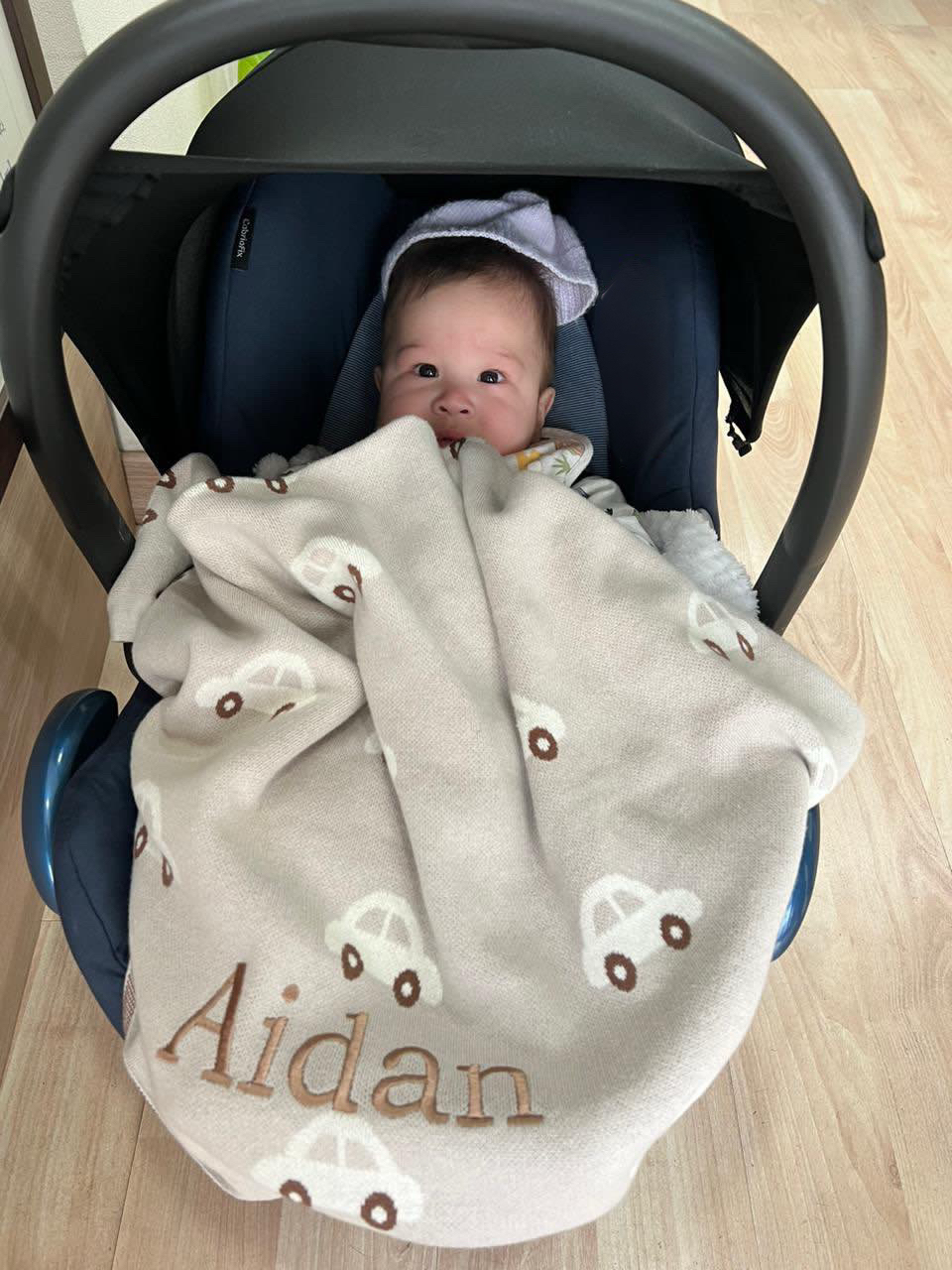 Car Cotton Knit Blanket