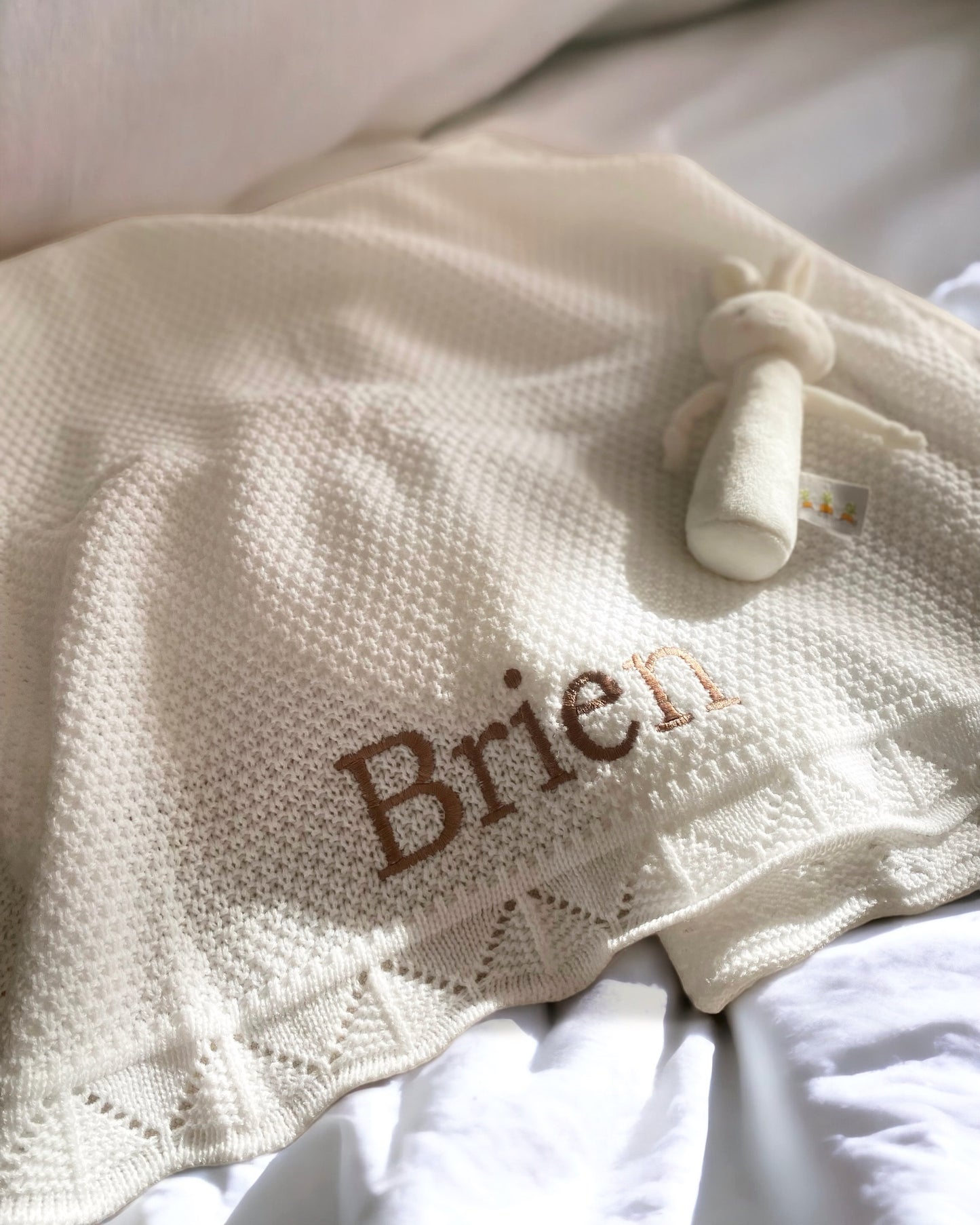 Heirloom Knit Baby Blanket