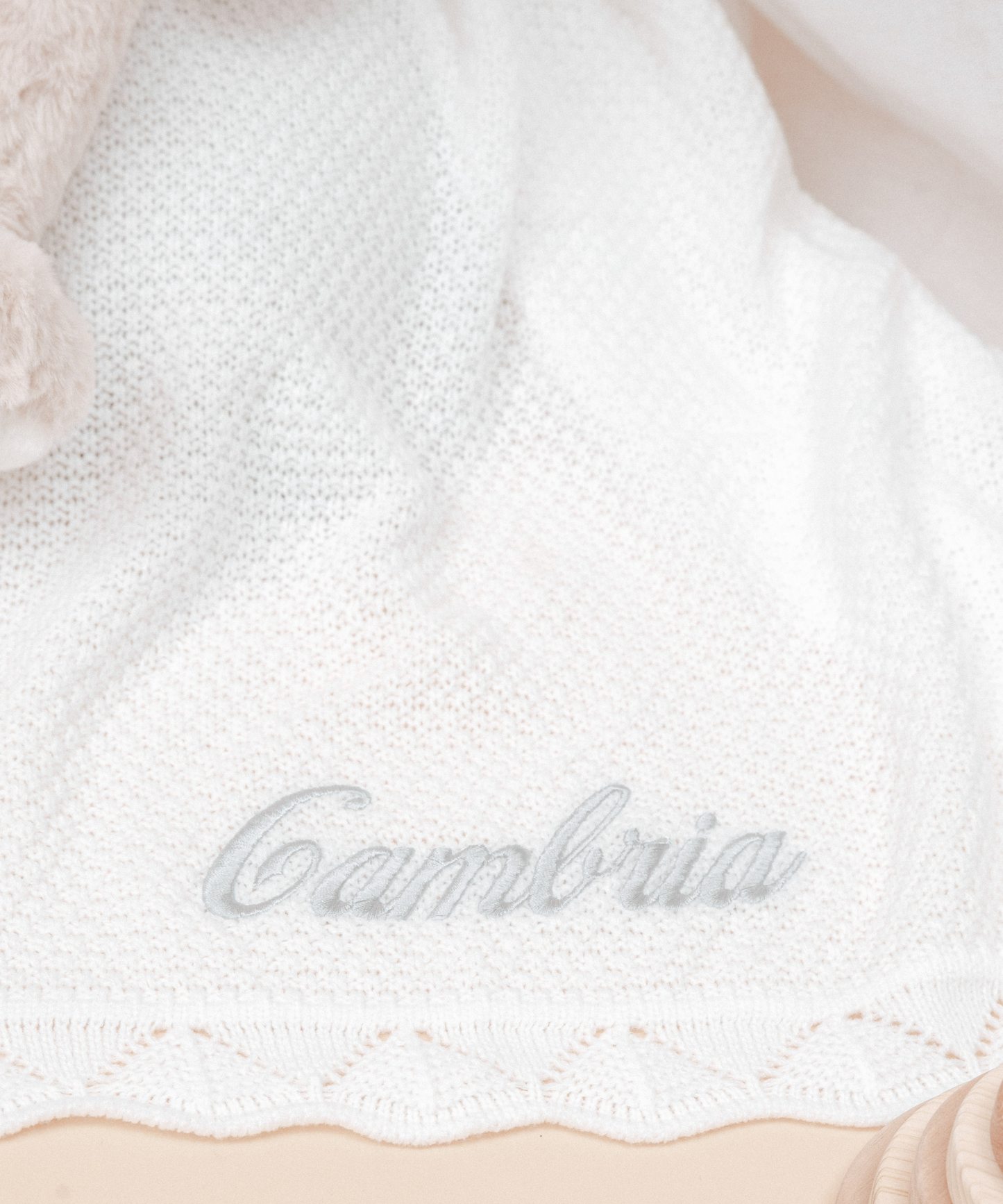 Heirloom Knit Baby Blanket