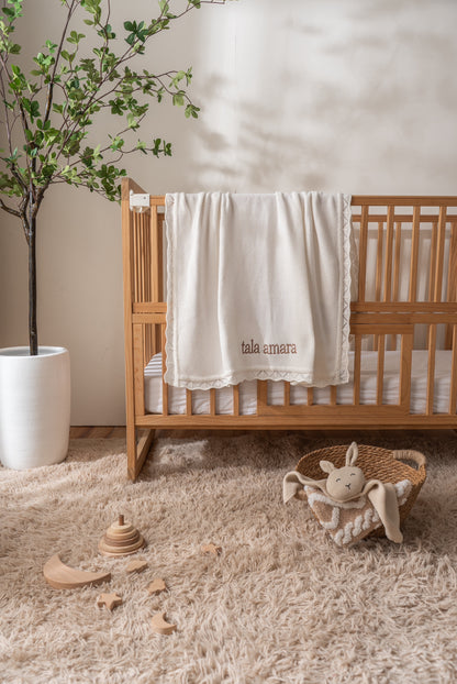 Heirloom Knit Baby Blanket