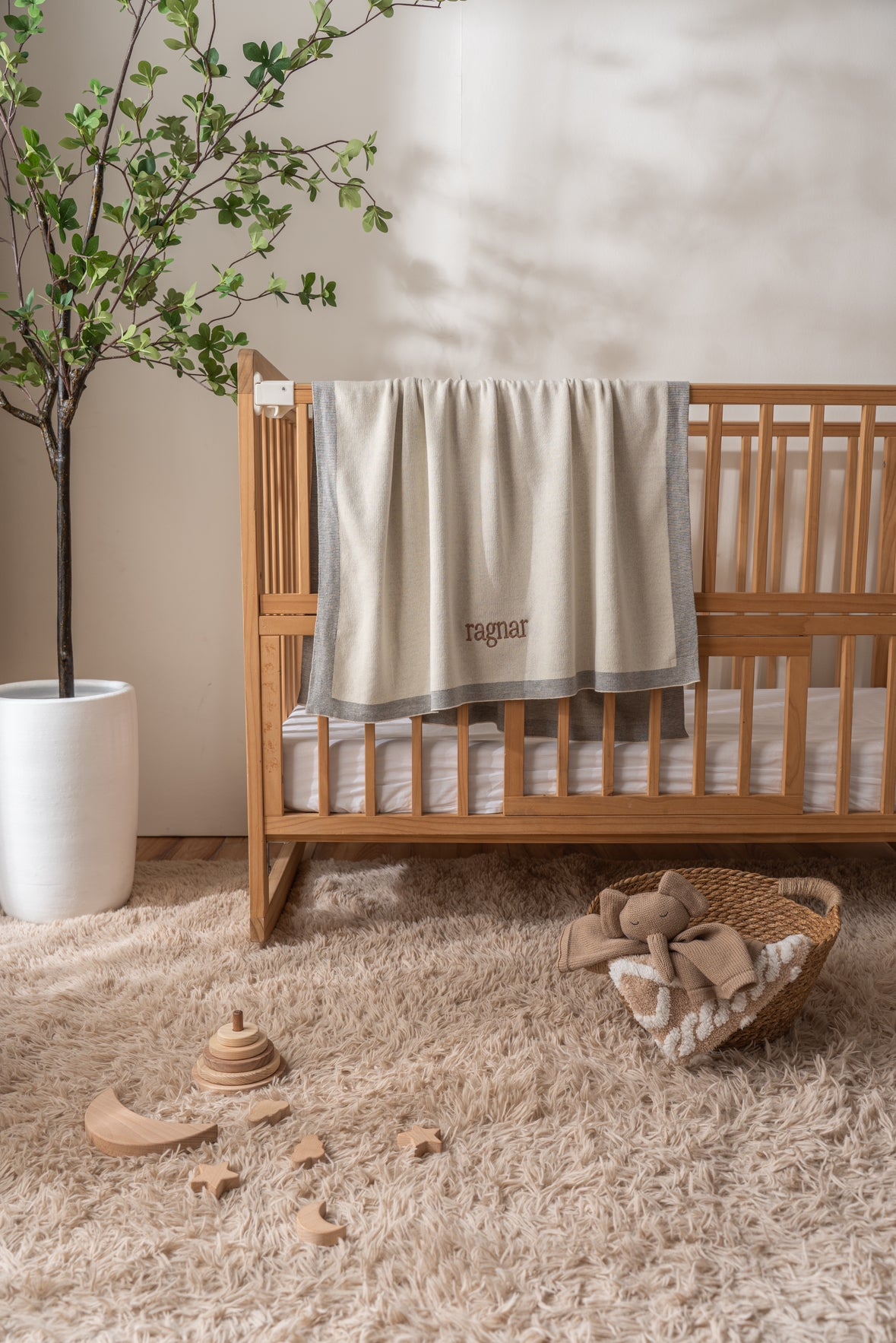 Simple Edged Baby Blanket
