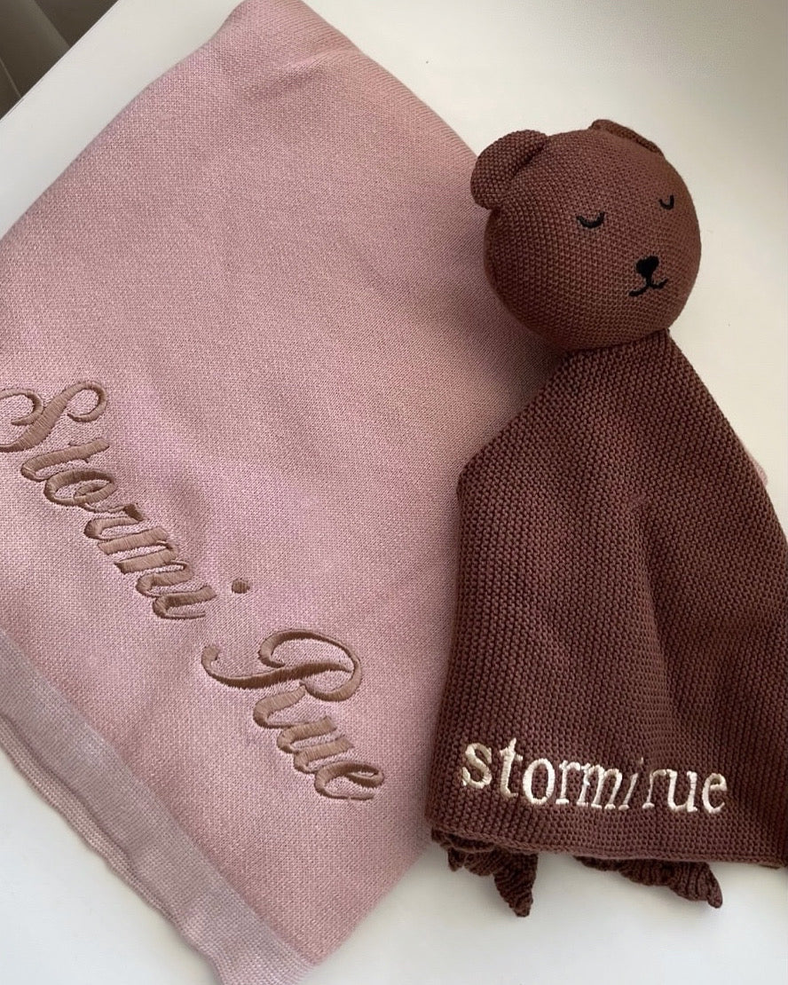 Simple Edged Baby Blanket
